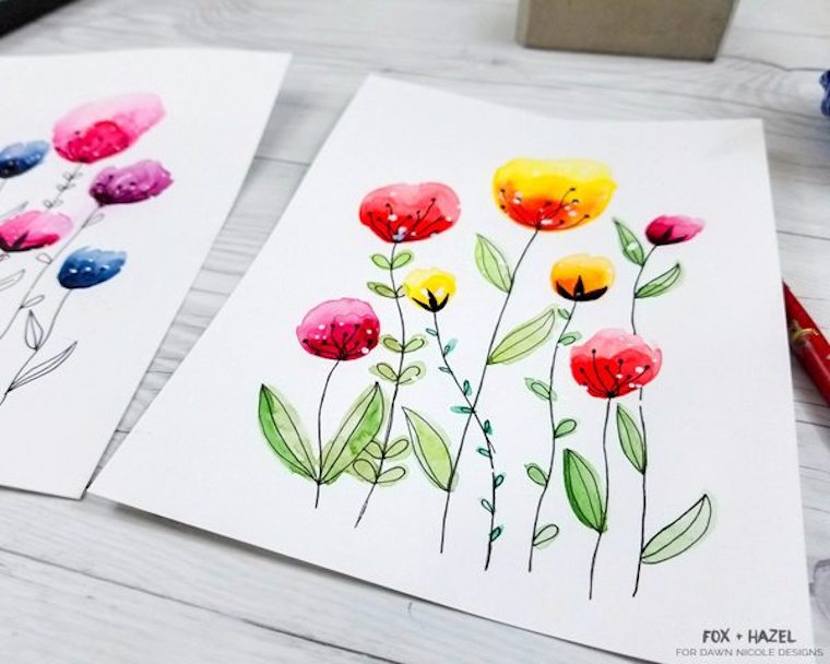 Featured image of post How To Start A Watercolor Painting : Easy watercolor painting for beginners.