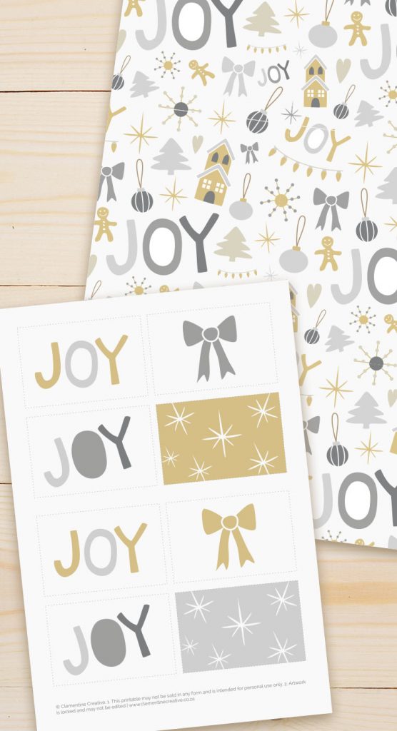 cute printable christmas gift tags and paper