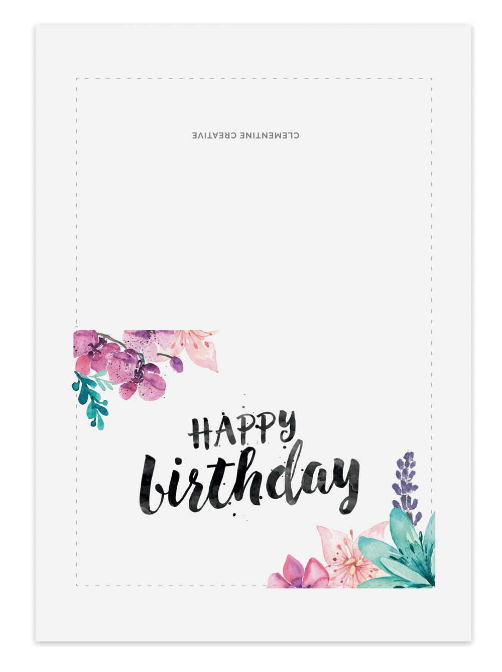 printable birthday card for her