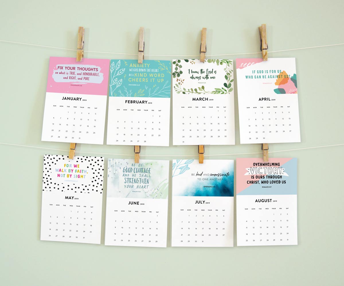 New in my Shop Printable 2019 Bible Verse Calendar New in my Shop Printable 2019 Bible Verse Calendar