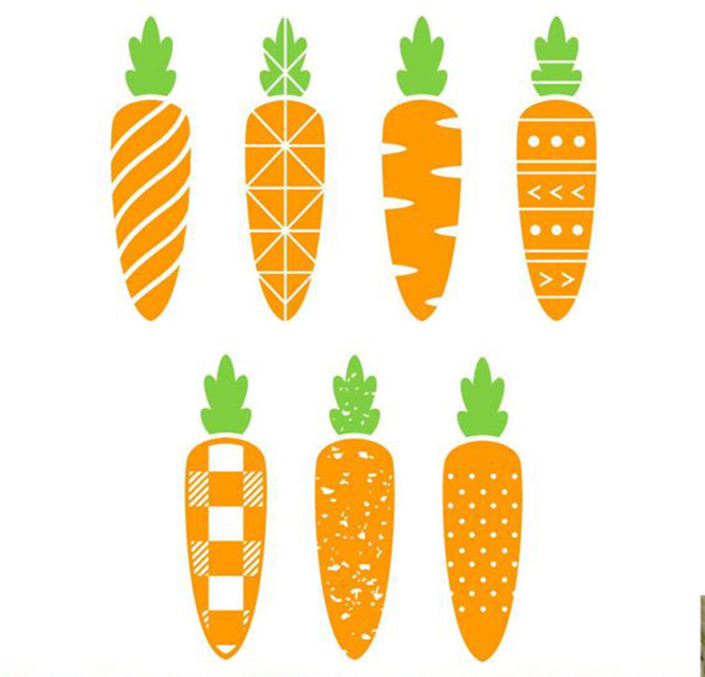 free carrot svg cut file