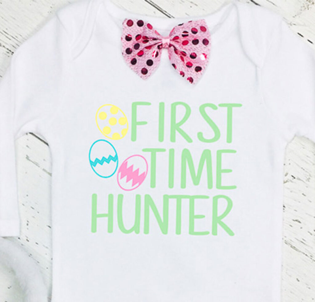 baby easter svg file