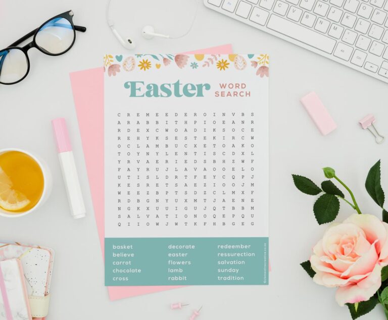 Easter Word Search {Free Printable}