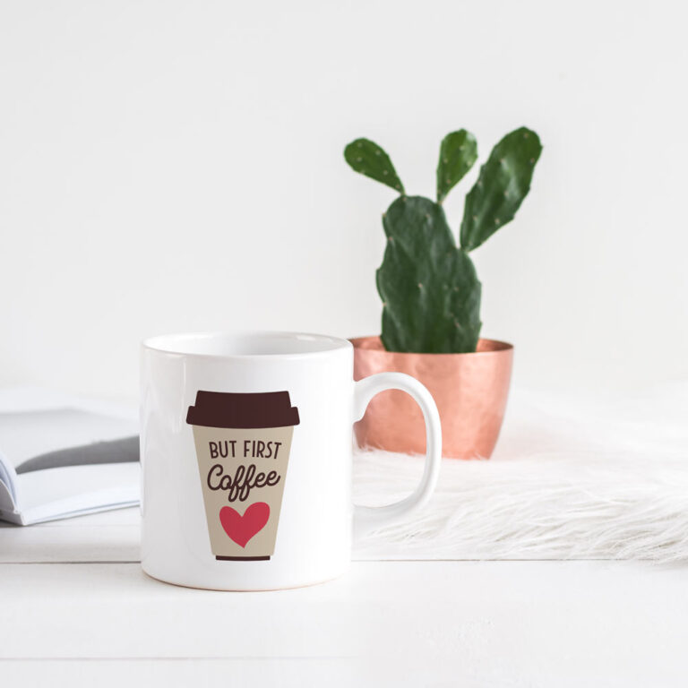 But First, Coffee SVG Cut File