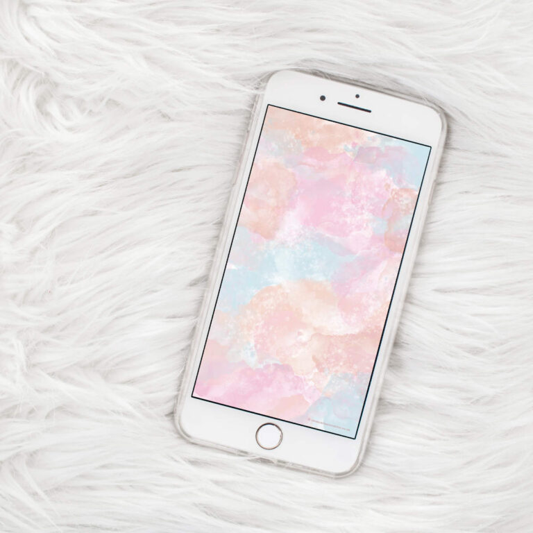 Pastel Tie-Dye Wallpaper for iPhone, Desktop, and iPad
