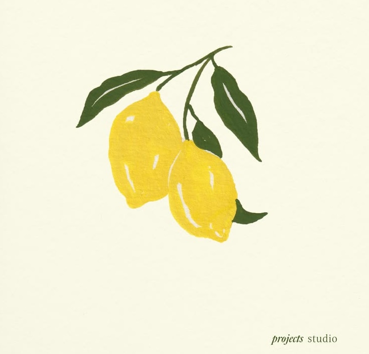 lemon drawing