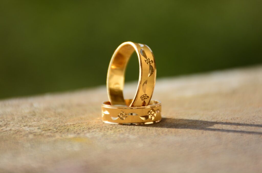 engraved ring